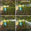 Pistol de apa cu presiune 8 in 1 cu rezervor integrat Dariegger InnovaGoods