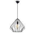 Lustra, Diamond - 703-S, Sheen, 37 x 129 cm, 1 x E27, 40W, negru