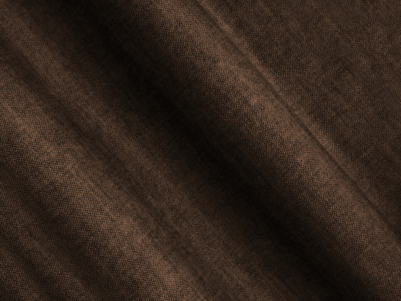 Coltar dreapta 3 locuri, Loretto, Cosmopolitan Design, 250x147x68 cm, catifea, ciocolata