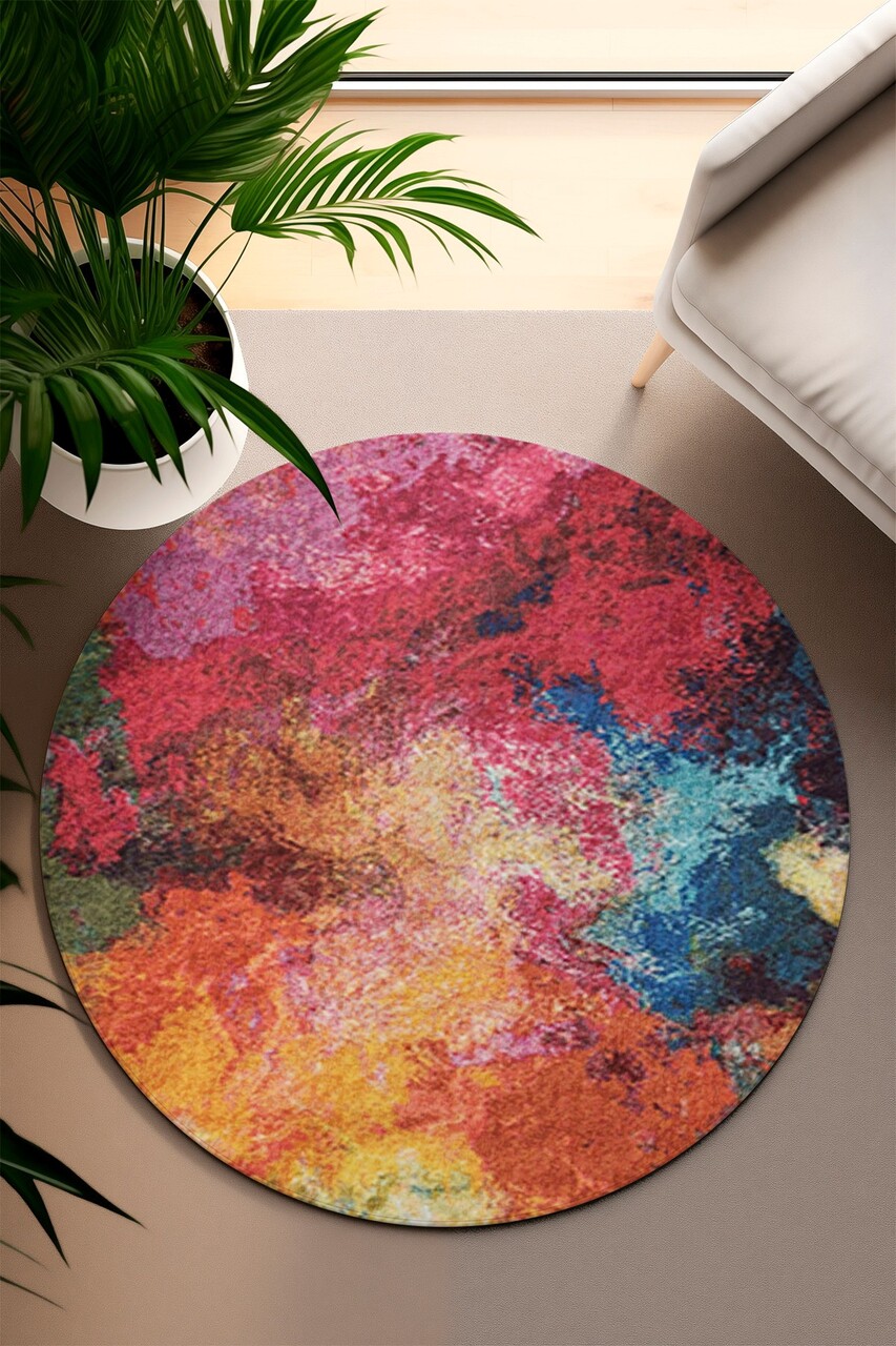 Covor (160 cm) CT-2471 Y Multicolor
