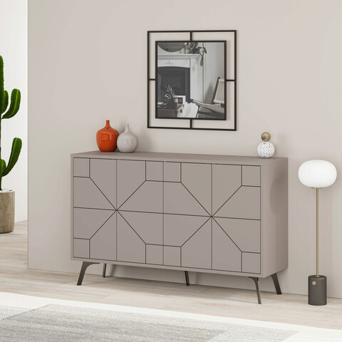 Consola, Decortie, Dune, 123×62.4×35 cm, Mocha Decortie