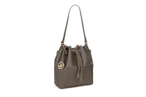 Geanta Beverly Hills Polo Club, 591, piele ecologica, kaki