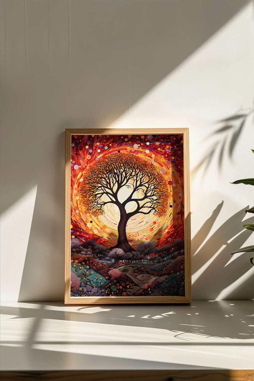 Tablou decorativ, Mscartmdl15, MDF, Multicolor — imaginea 3