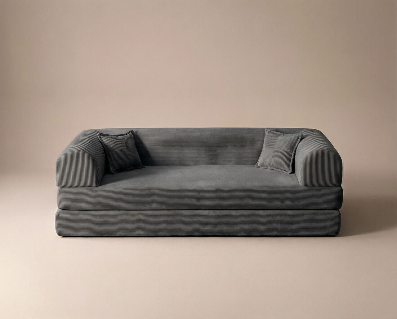 Canapea extensibila 3 locuri, Atelier del Sofa, 118FVL1306, Tesatura plus reiata, Antracit - view 6