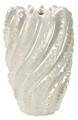 Vaza decorativa Perly High, Mauro Ferretti, 30x48 cm, ceramica, perla