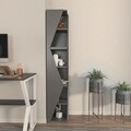 Corp biblioteca, Zena Home, Arrow, 31.8x165x31.8 cm, PAL, Antracit