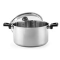 Oala cu capac Sophia, Luigi Ferrero, 26x14 cm, 7 L, inox