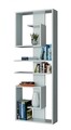 Biblioteca Capy, Woody Fashion, 60x19.6x161.8 cm, alb
