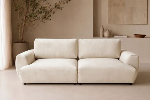 Canapea 3 locuri, Atelier del Sofa, 560ARE5321, Ecru
