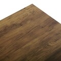 Set masa si scaune de bar 3 piese Inge Dark, Versa, 89 x 45 x 75 cm, MDF