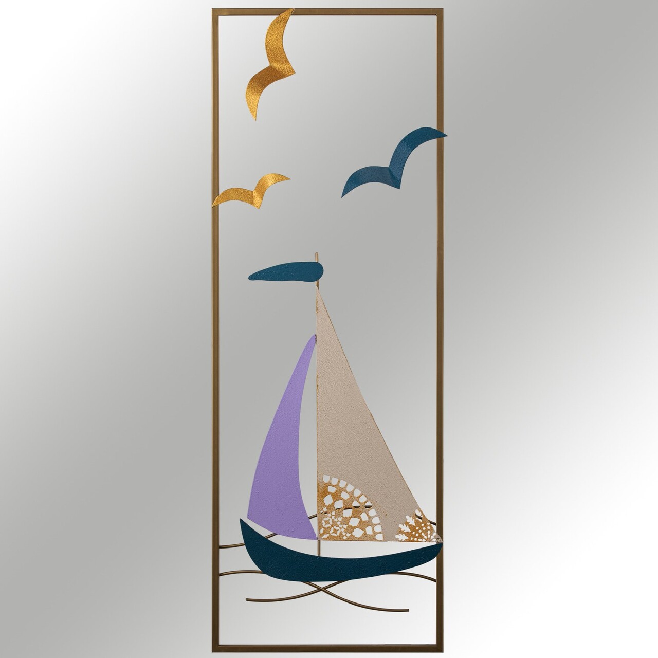 Decoratiune, Port de Cannes, Dimensiune: 32 x 5 x 90 cm, Multicolor - view 5