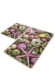 Set 2 covorase de baie Estrella, Chilai, 50x60 cm/60x100 cm, multicolor
