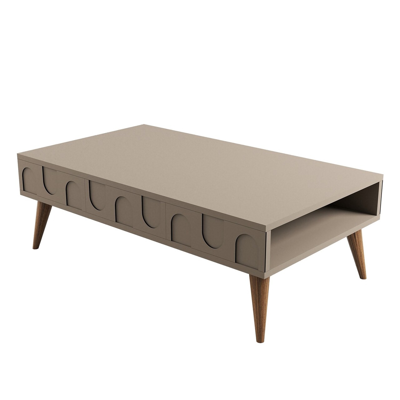 Masuta de cafea, Hommy Craft, Lyon 34, 105x34.6x60 cm, PAL, Atlas / Nuc - 2 | YEO