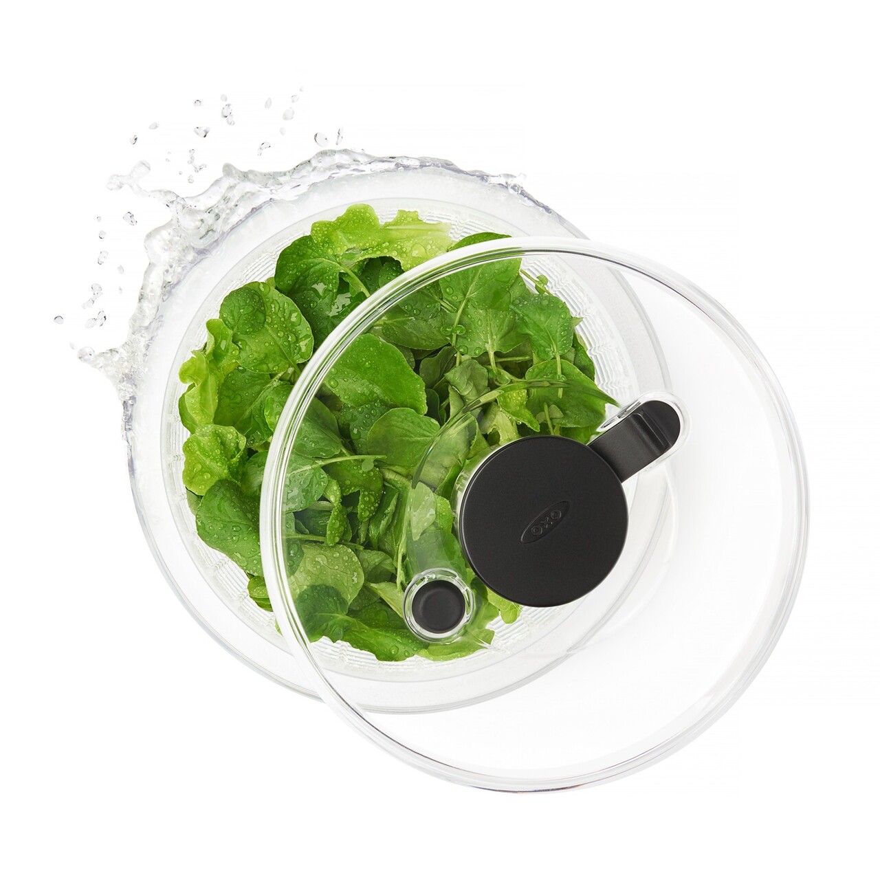 Uscator salata si verdeturi, 20cm/2,7L, "Good Grips" - OXO - imagine 14