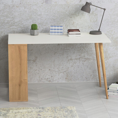 Birou, Lagomood, Sally, 120×72.8×60 cm, Stejar alb Lagomood