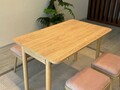 Set masa extensibila si 6 scaune, Vella, Vina Mini 06 0900, PAL, Stejar / Piatra