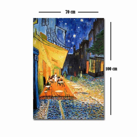 Tablou decorativ, 70100FAMOUSART-070, Canvas, 70 x 100 cm, Multicolor