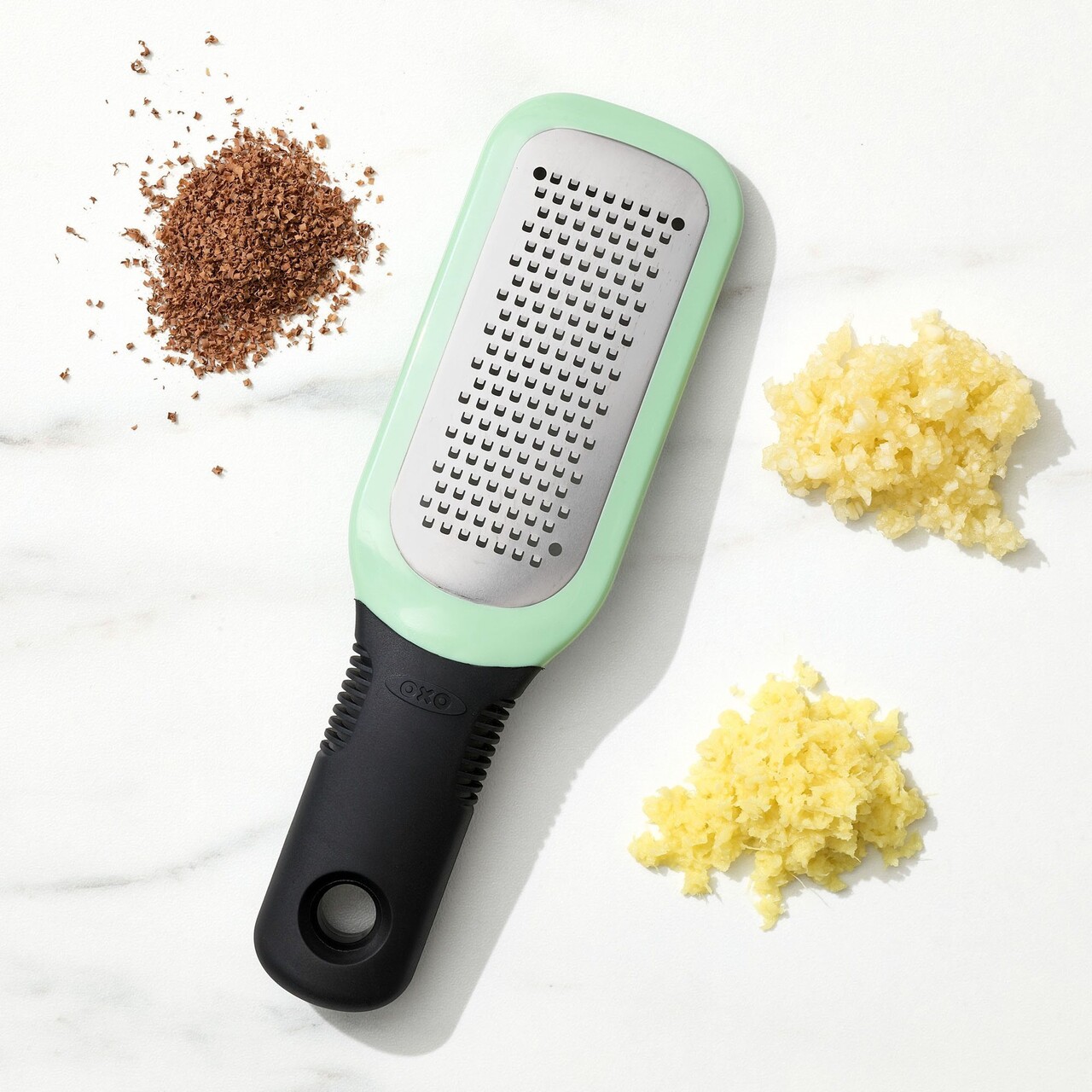 Razatoare pentru ghimbir/usturoi, inox, 18 cm, "Good Grips" - OXO - imagine 5