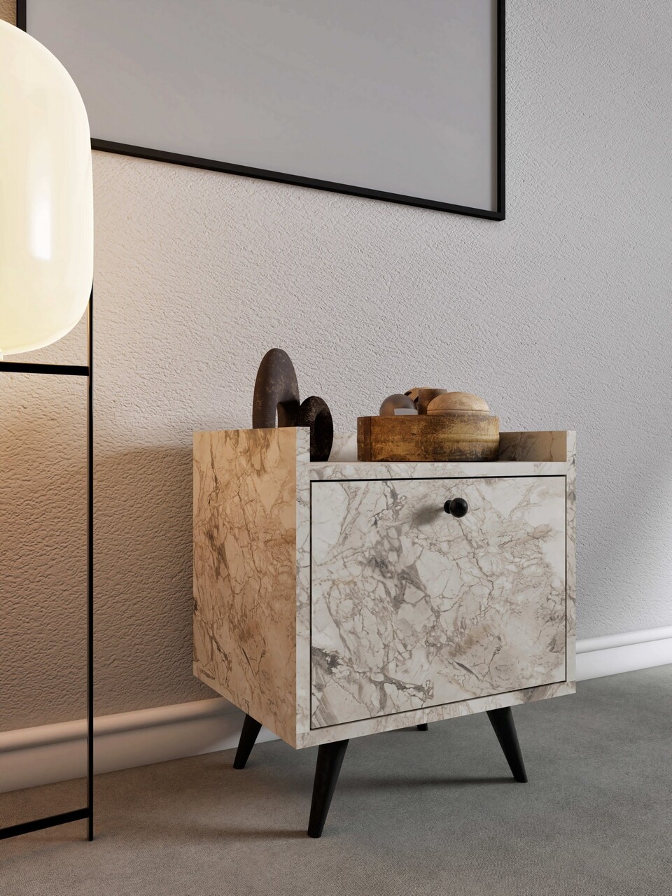 Noptiera, Mod Design, Dopo, Marmura Efesului - 1 | YEO