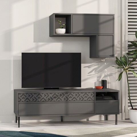 Comoda tv, homitis, heaton, antracit