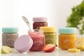 Set 6 borcane cu capac pentru hrana copii, Kilner, Bear, 110 ml, sticla, transparent