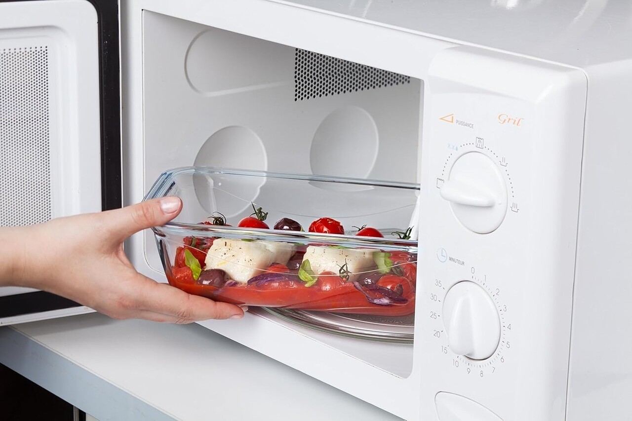 Caserola dreptunghiulara, cu capac etans, sticla termorezistenta, 25x19cm/1,9L, "Cook&amp;Go" - Pyrex - imagine 4