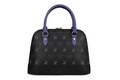 Geanta Beverly Hills Polo Club, 710, piele ecologica, negru/mov