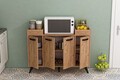 Dulap multifunctional, Coraline, Visar, 120x88.5x35 cm, PAL, Maro