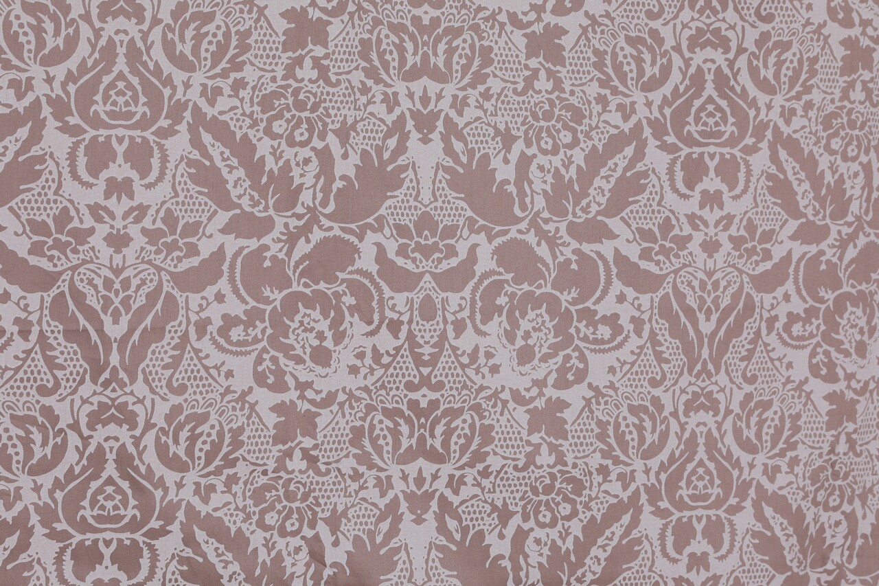 Lenjerie de pat dubla King(EU) Saten, Victoria, 3 piese, 240x220 cm, bumbac satinat, cappuccino