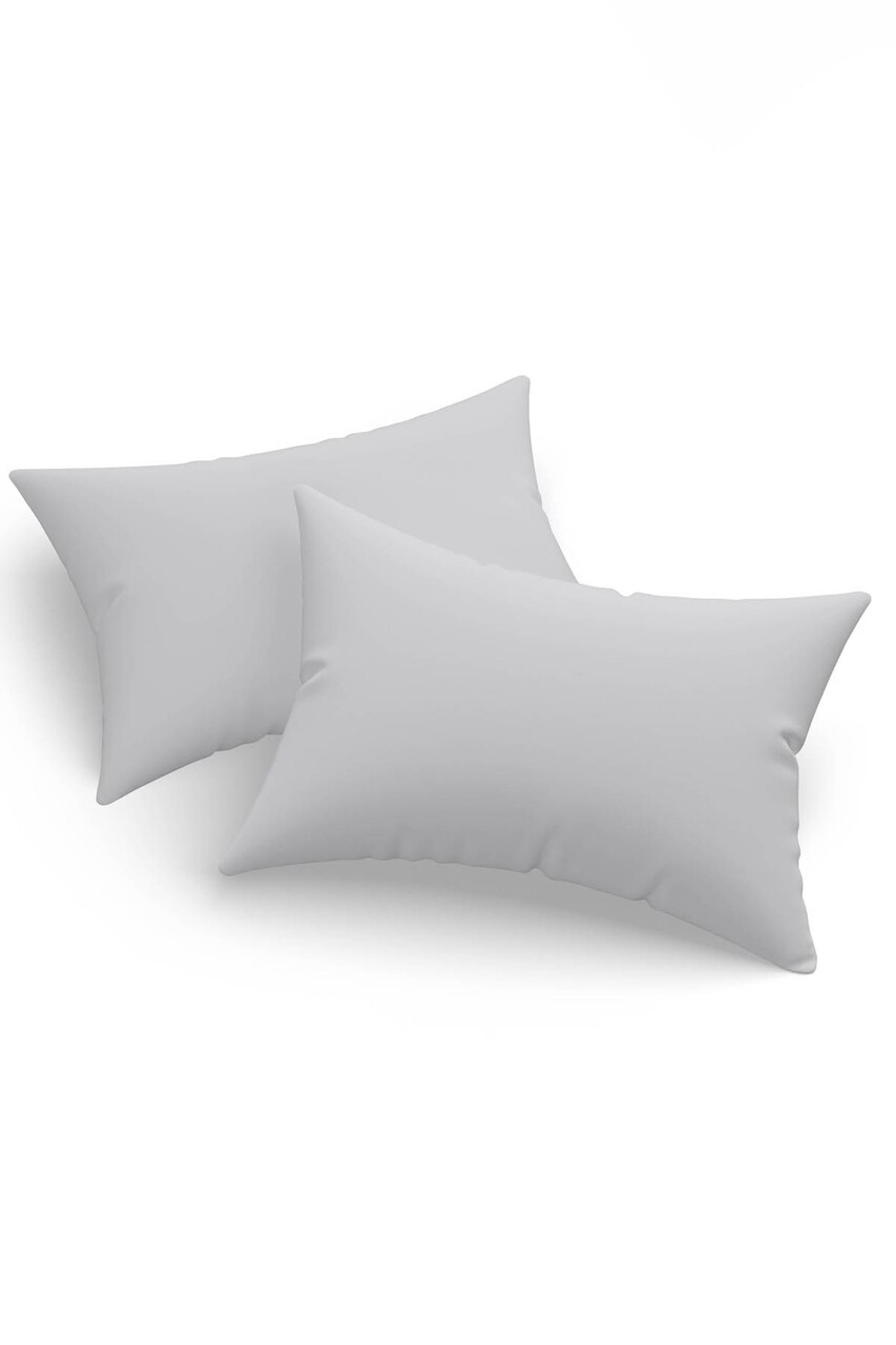 Set 2 fete de perna, Solid - Grey, Eponj Home, 65% bumbac/35% poliester