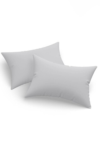 Set 2 fete de perna, Solid - Grey, Eponj Home, 65% bumbac/35% poliester