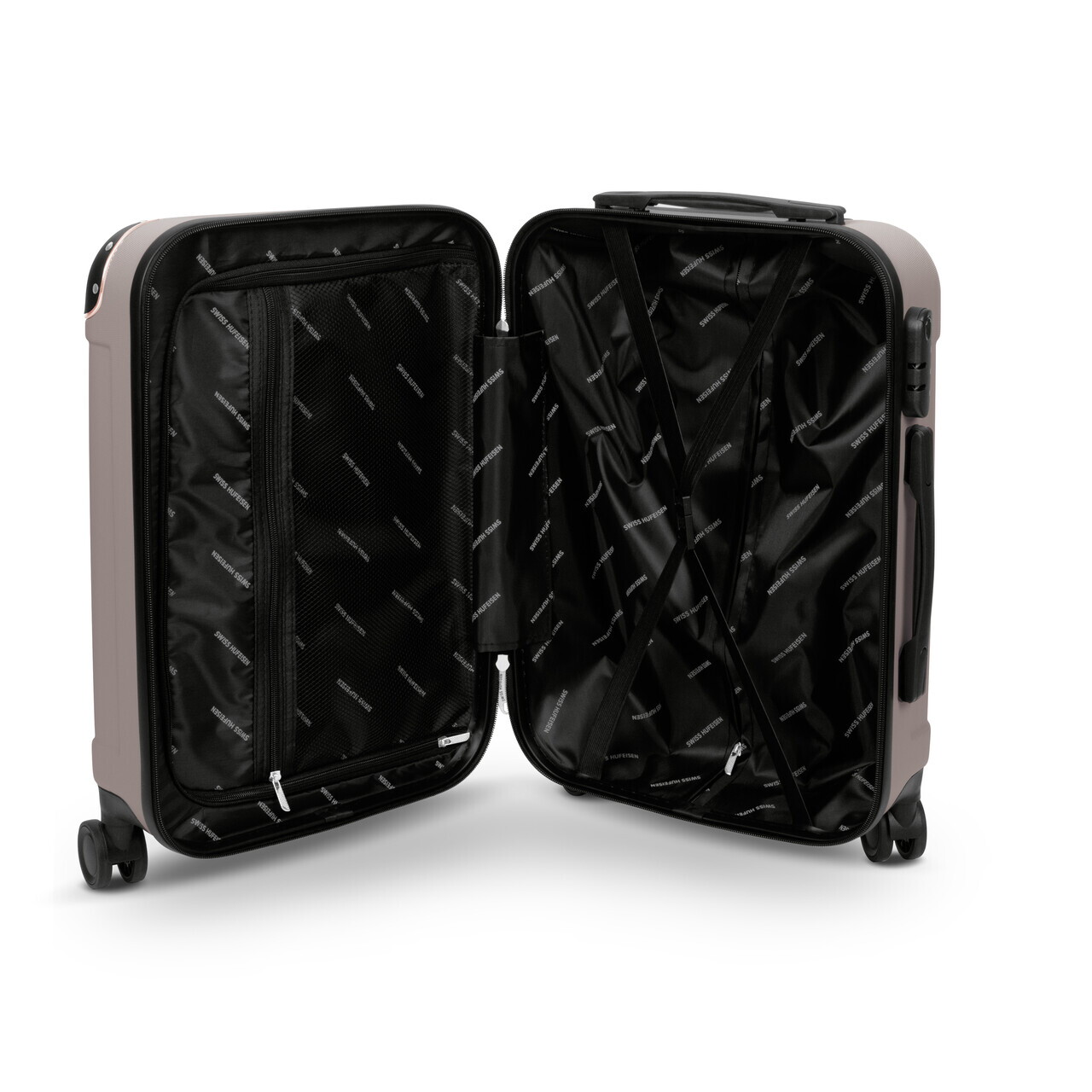 Set troler, 3 piese Swiss Hufeisen, 42 L / 65 L / 99 L, plastic, taupe - view 16