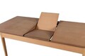 Set masă și scaune extensibile, Fairfax, Albero150, Lemn de fag, Natural