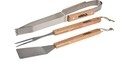 Set 3 ustensile pentru gratar BBQ, inox