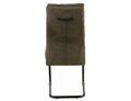 Scaun Berry Brego, Signal, 44x44x97 cm, textil/otel, olive/negru