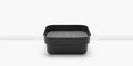 Bol de spalat cu tava de picurare, Brabantia, SinkSide, 37.4x34.4x16.1 cm, plastic, gri inchis
