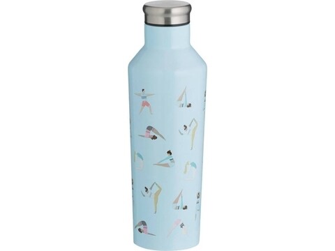 Termos cu perete dublu pure activ, 0.5 l, 25 x 8 cm, inox, bleu