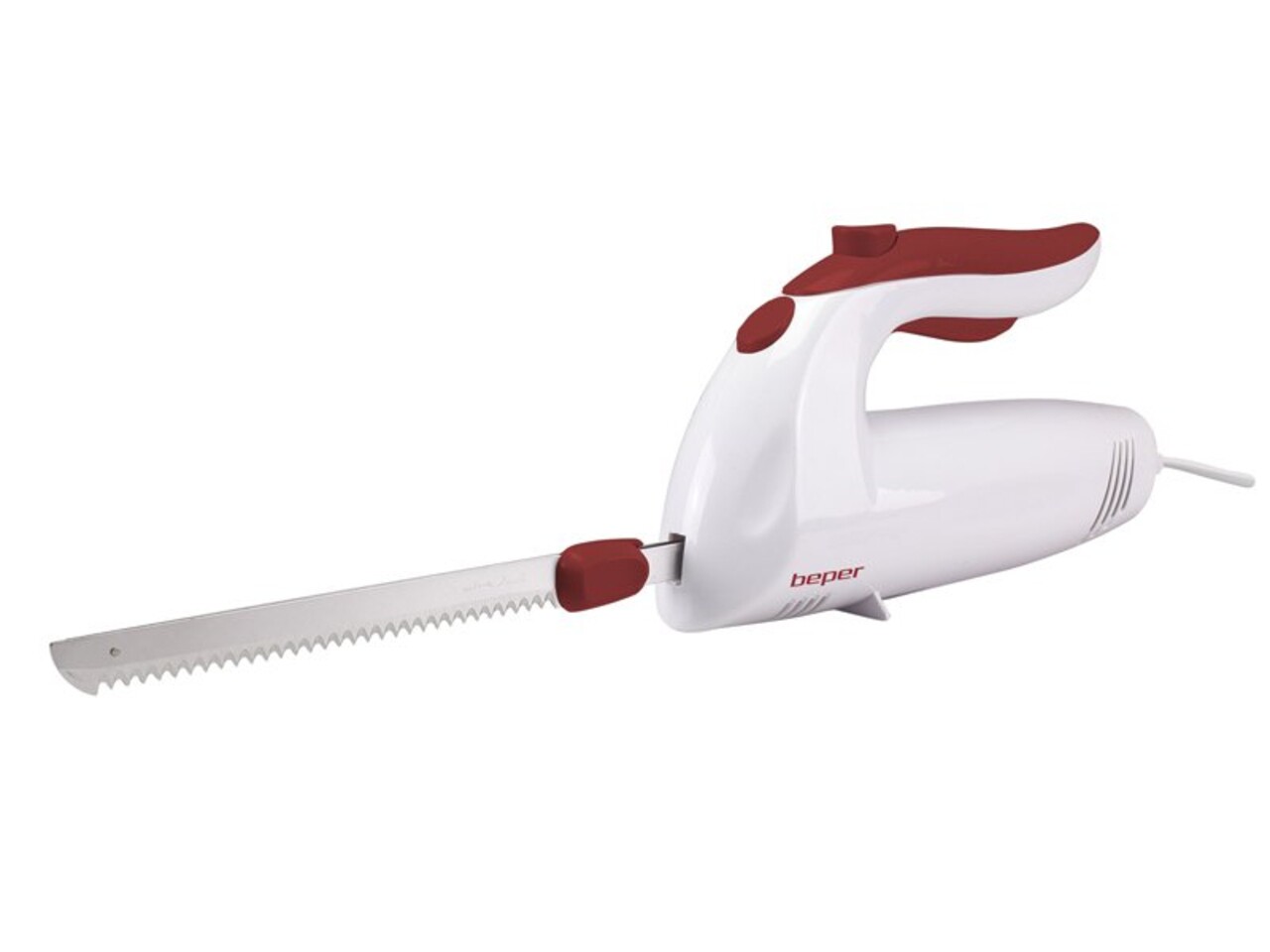 Cutit electric BP.790, Beper, 150 W, 25 x 7.5 x 14.5 cm, alb/rosu - view 4