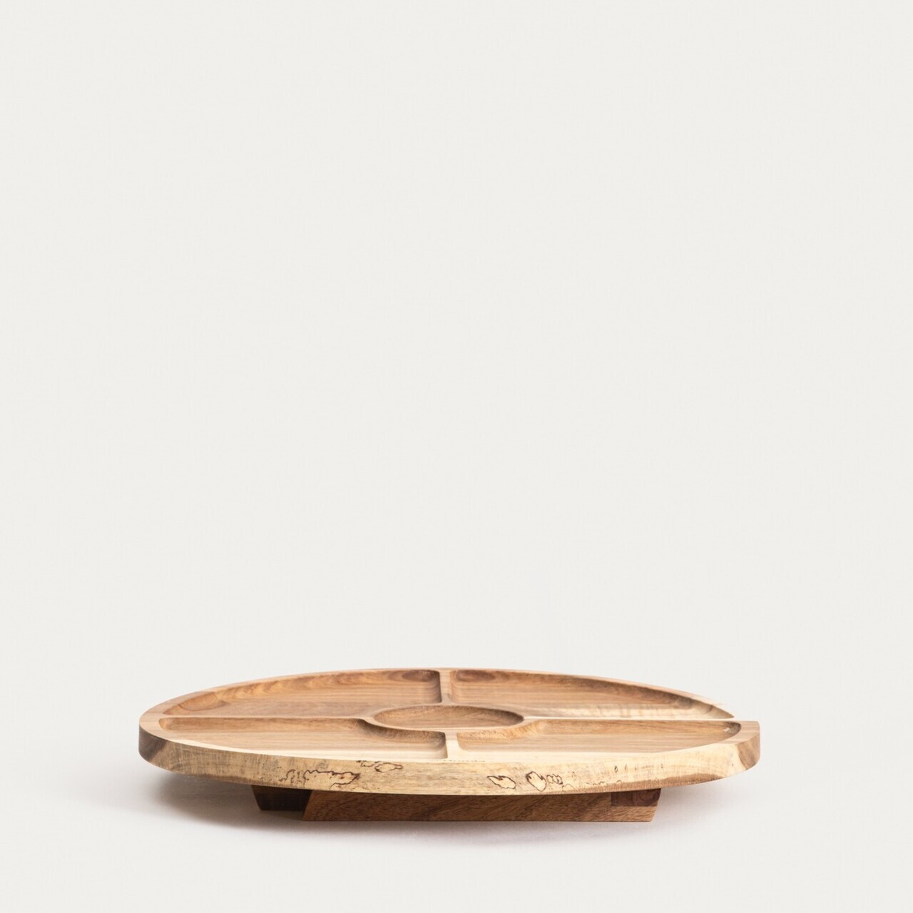 Tava servire Mooka, Homla, 37x20 cm, lemn, natur - view 3
