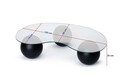 Masuta de cafea, Nordure, Sphere, Gri inchis