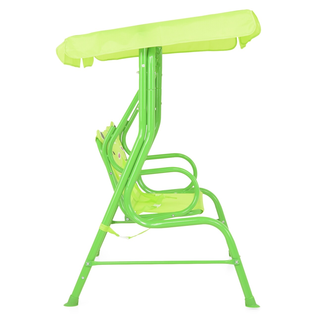 Leagan pentru copii, Frog, 115 x 75 x 110 cm, verde - imagine 8