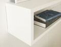 Raft de perete ELTAP, Finees, 80x15x15 cm, PAL/PVC, alb