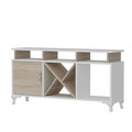 Comoda TV, Decorotika, Ay, 120x53.6x29.5 cm, Alb / Cordoba
