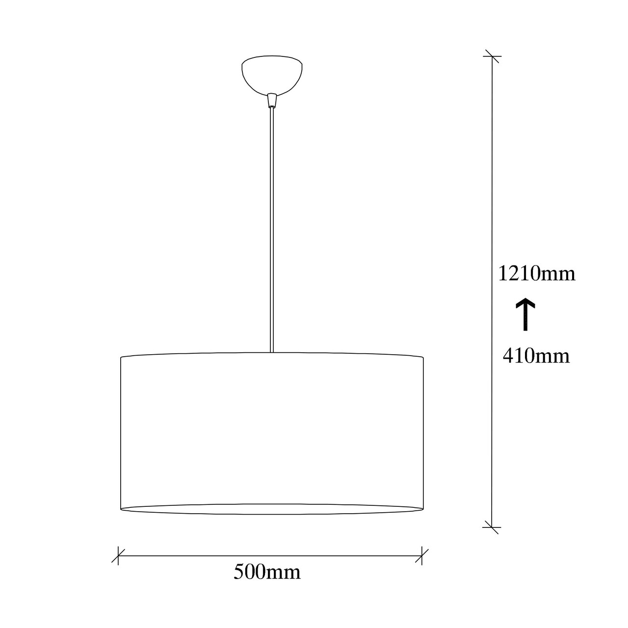 Lustra, Tatum, 584TTM1478, Metal, Crem - 2 | YEO