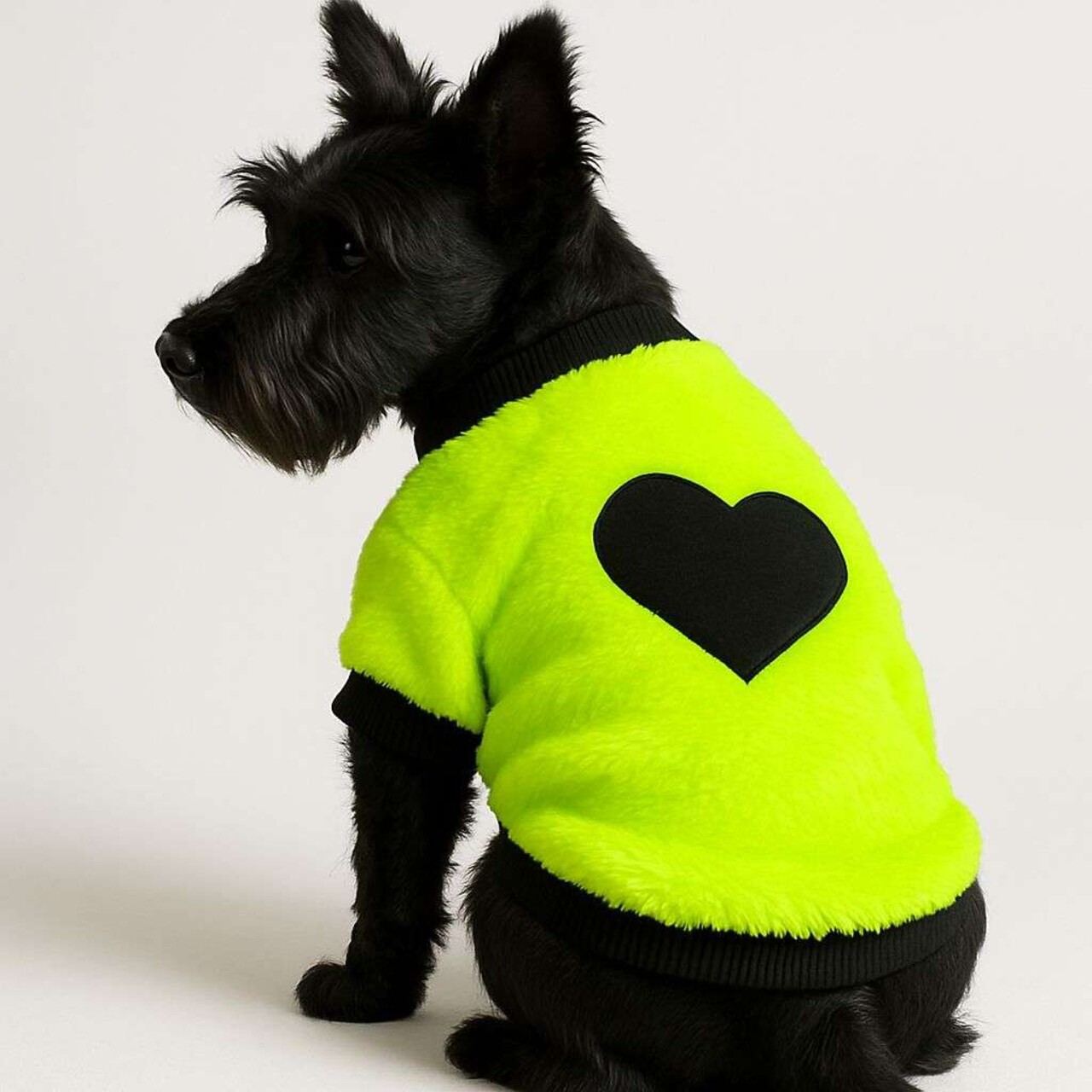 Hanorac pentru câini, Paws &amp; Whiskers, Neongreensweat, Verde - view 2