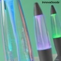 Lampa cu lava LED, Tornada Twamp InnovaGoods, USB, Ø10x35 cm
