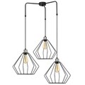 Lustra, Opviq, 892OPV1490, Metal, Negru