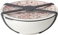 Bol cu capac pentru pranz, Villeroy & Boch, To Go Rose Dish M, inchidere etans, 350 ml, portelan premium/silicon