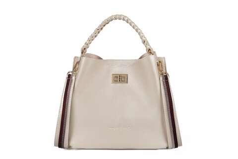 Geanta Beverly Hills Polo Club, 802, piele ecologica, auriu