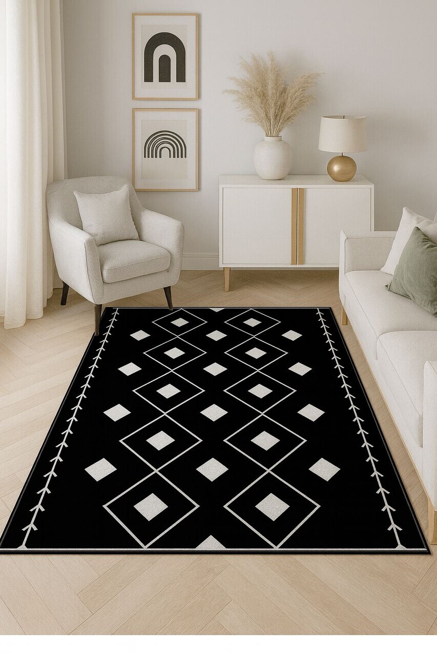 Covor HM-CRP25-12 120x180 cm Poliester Multicolor